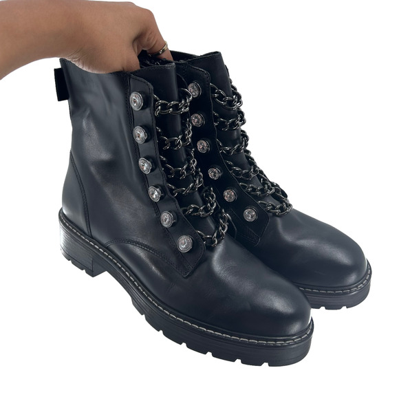 Kurt Geiger London Bax Black Boots 